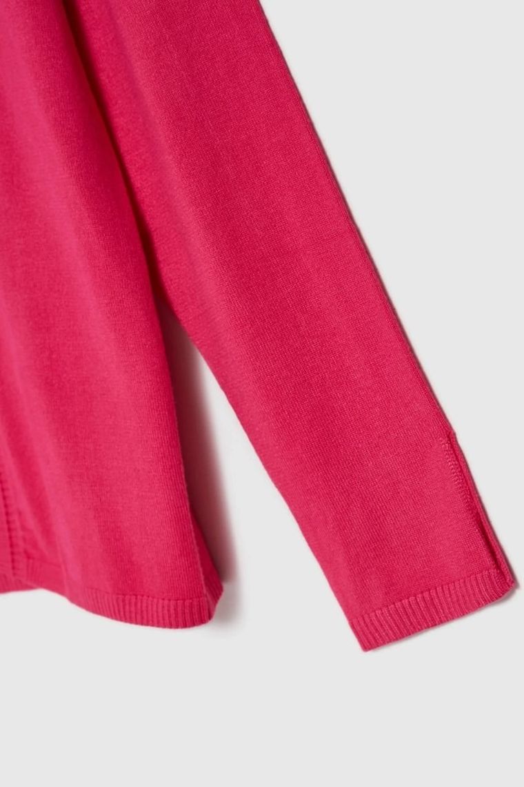 Kardigan damski, różowy, Moodo