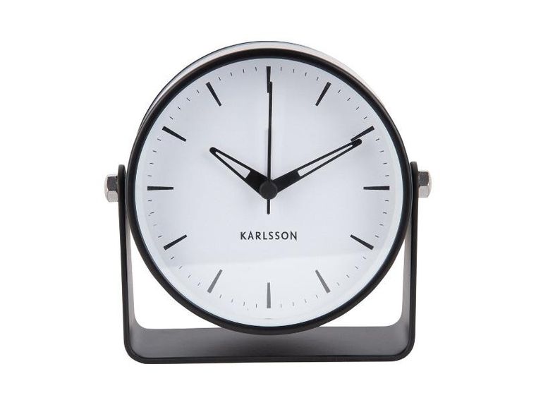 Karlsson, budzik minimalistyczny Calm, Ø 9.5 cm