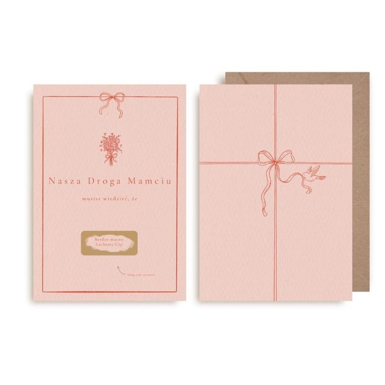 Kartka zdrapka, Nasza droga Mamciu