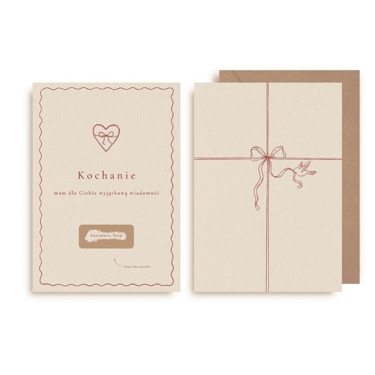 Kartka zdrapka, Zostaniesz Tatą