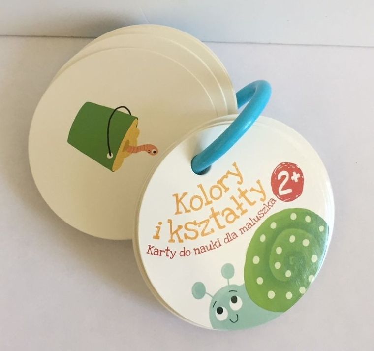 Karty do nauki dla maluszka. Kolory i kształty