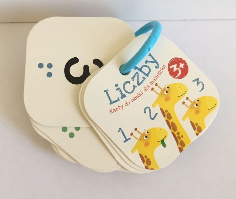 Karty do nauki dla maluszka. Liczby