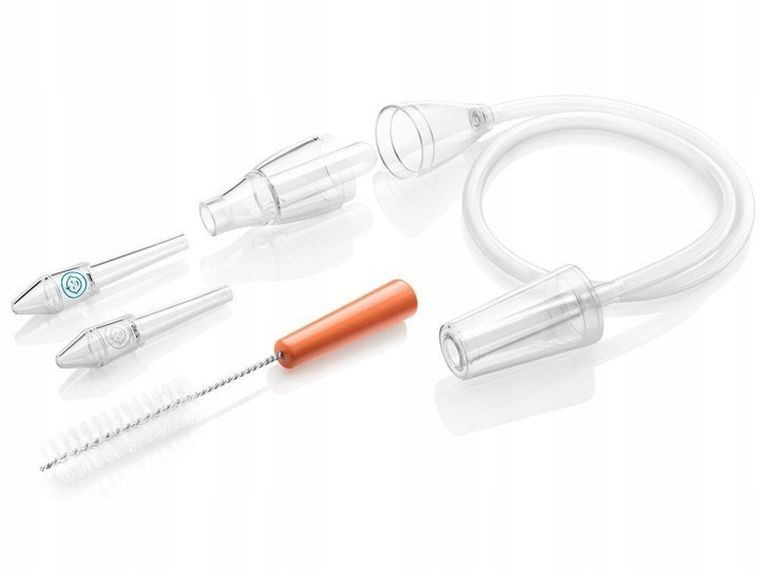 Katarek, Complete Secure+, zestaw na katar, aspirator do nosa + roztwór soli fizjologicznej 0,9%, 20-5 ml