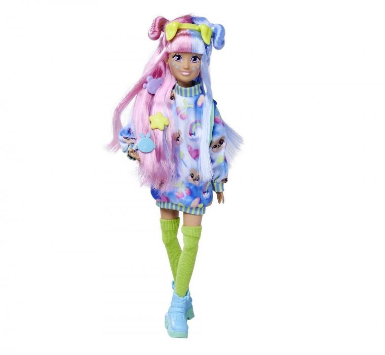 Kawaii Hi, Mia i Choco, lalka z figurką pieska, zestaw z akcesoriami