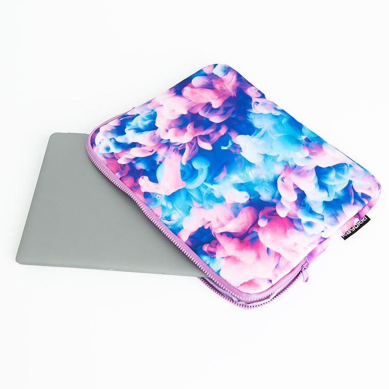 Kayokki, etui na laptopa, Chmury niebiesko-różowe