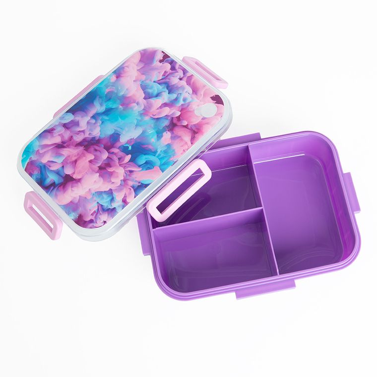 Kayokki, lunchbox dzielony, Chmury niebiesko-różowe