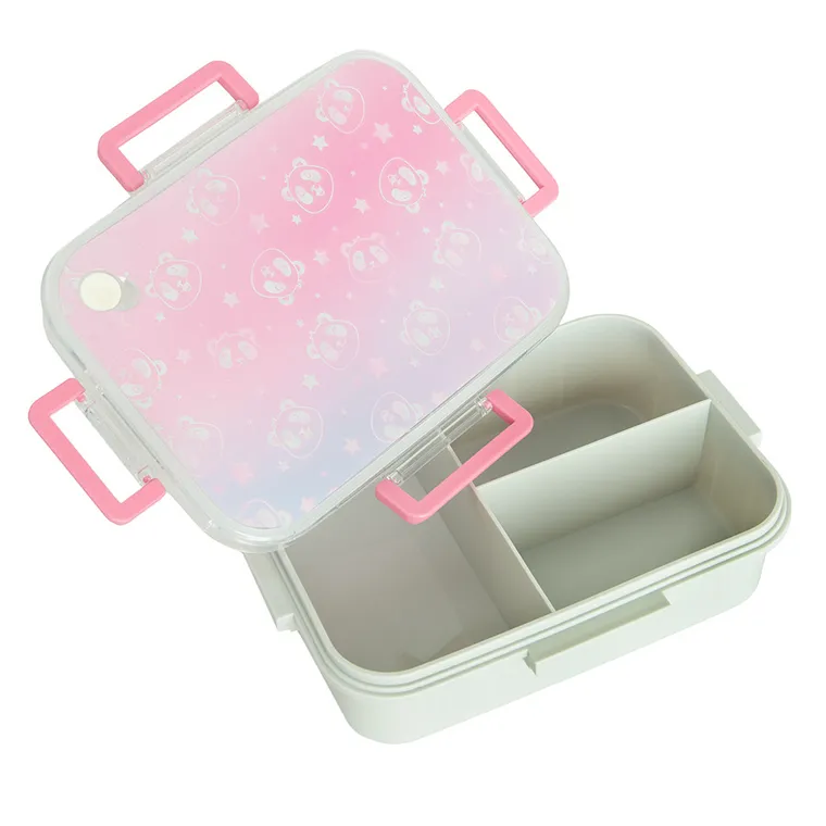 Kayokki, lunchbox dzielony, Panda szara