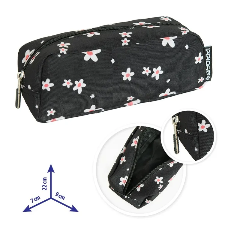 Kayokki, piórnik, saszetka, Kwiaty