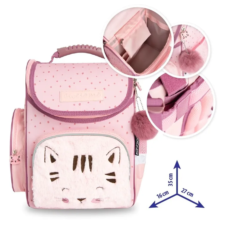 Kayokki, tornister szkolny, Kotek