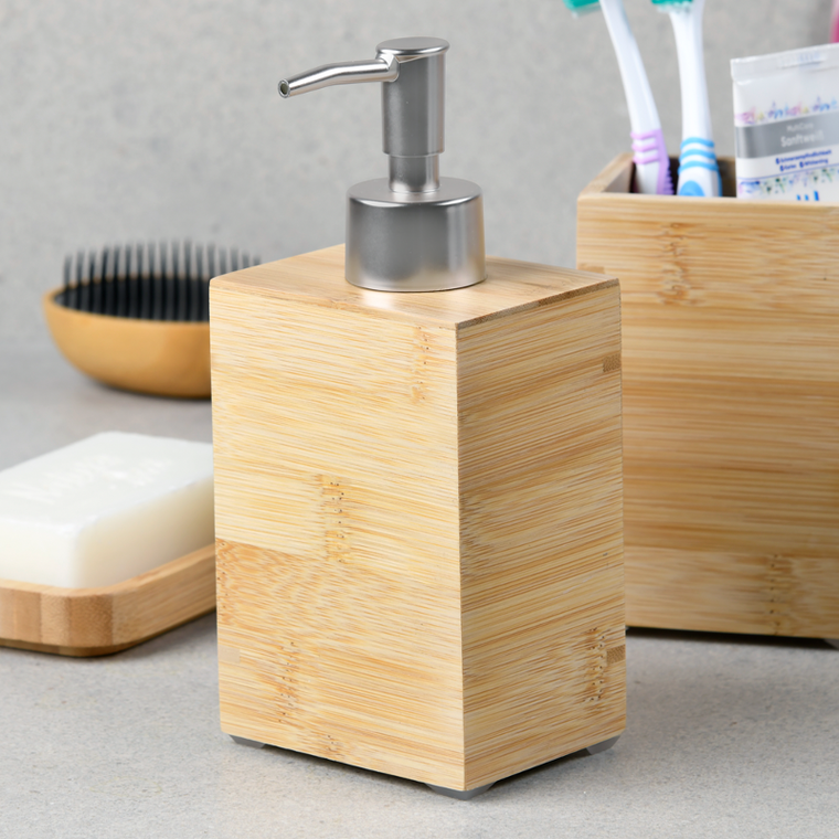 Kesper, bambusowy dozownik na mydło, 200 ml