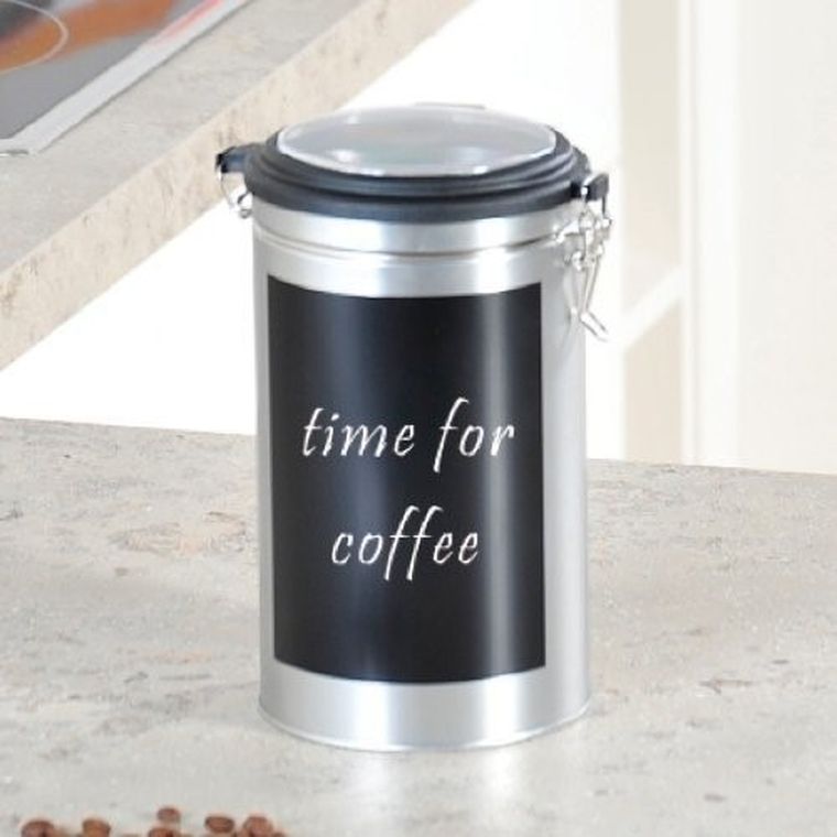 Kesper, puszka z tabliczką kredową