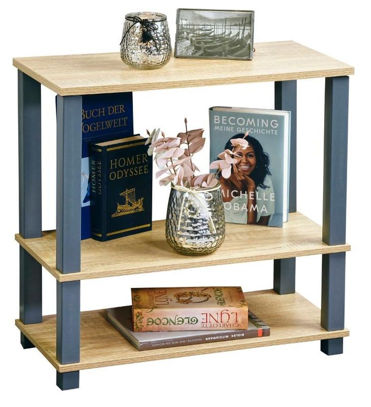 Kesper, regał do przechowywania, 3 półki, 60-58,5 cm