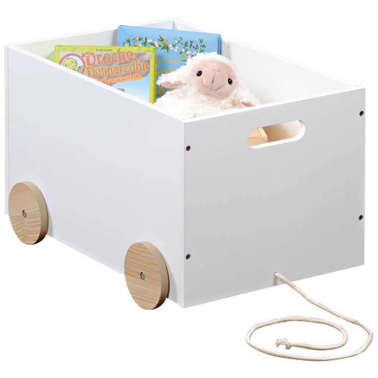 Kesper, skrzynia na zabawki na kółkach