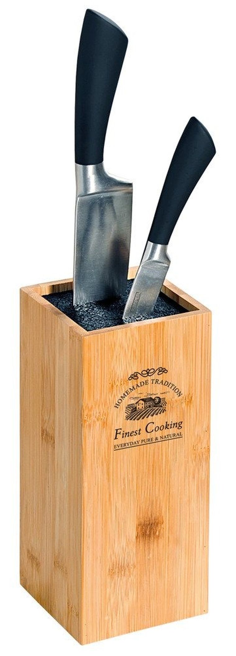 Kesper, stojak na noże kuchenne z bambusa