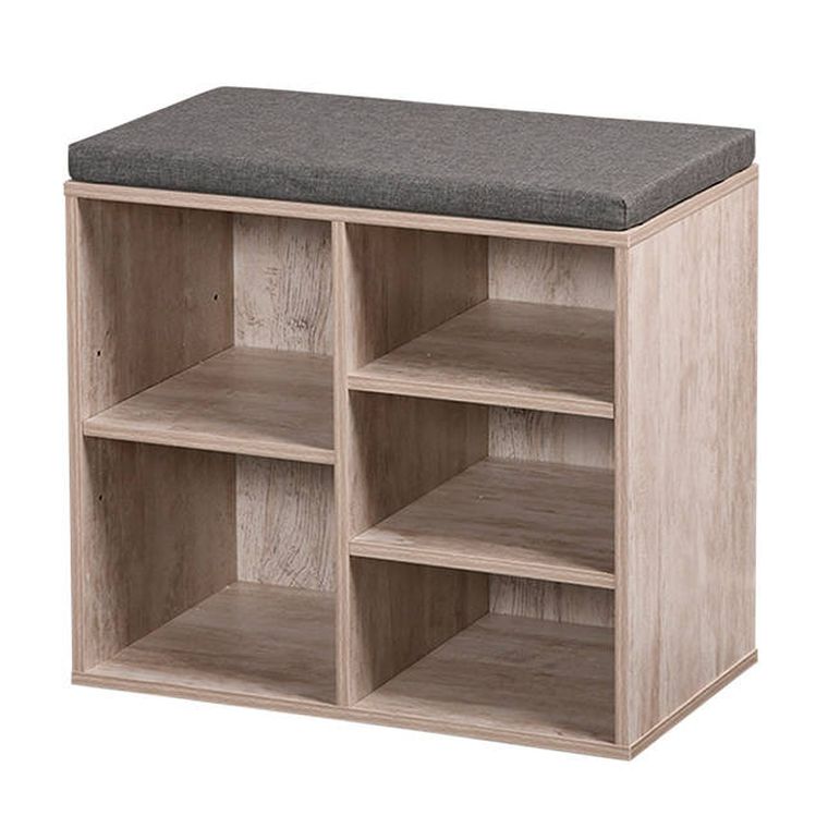 Kesper, szafka na buty z siedziskiem, 5 przegródek, MDF