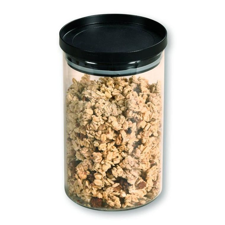 Kesper, szklany słoik do przechowywania, hermetycznie zamykany, 10-20 cm