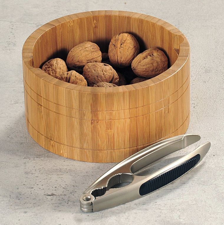 Kesper, zestaw do orzechów, miseczka z dziadkiem do orzechów