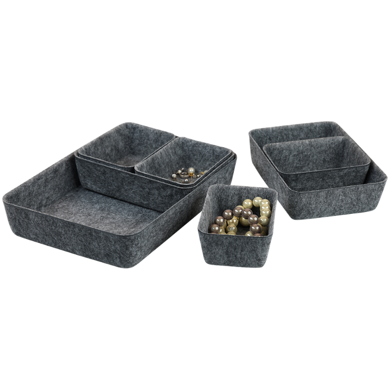 Kesper, zestaw filcowych organizerów