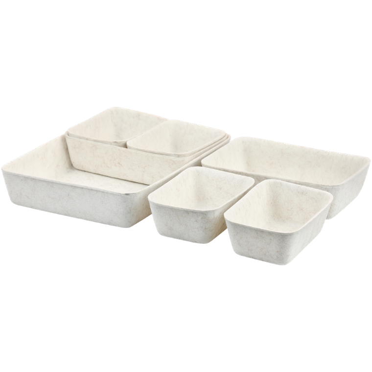 Kesper, zestaw filcowych organizerów, różne rozmiary