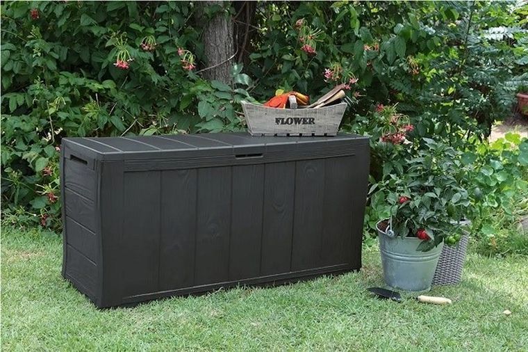 Keter, Sherwood Storage Box, skrzynia ogrodowa, 270 l