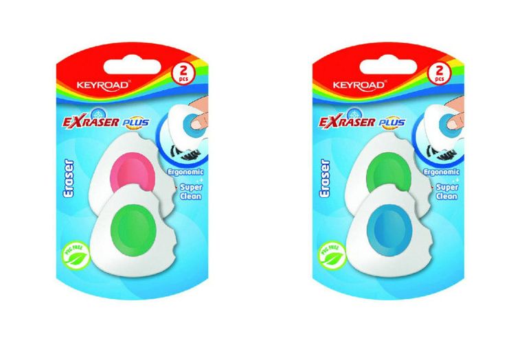 Keyroad, gumka do ścierania, 2 szt.
