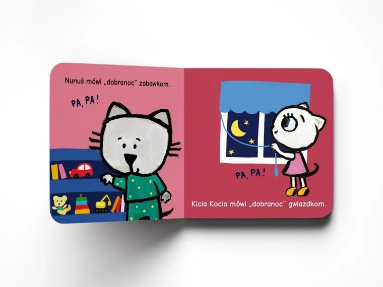 Kicia Kocia i Nunuś. Pora spać