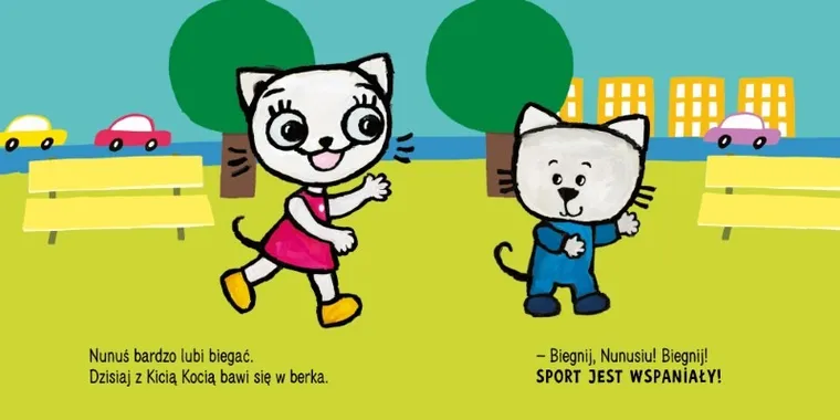 Kicia Kocia i Nunuś. Sport jest wspaniały!