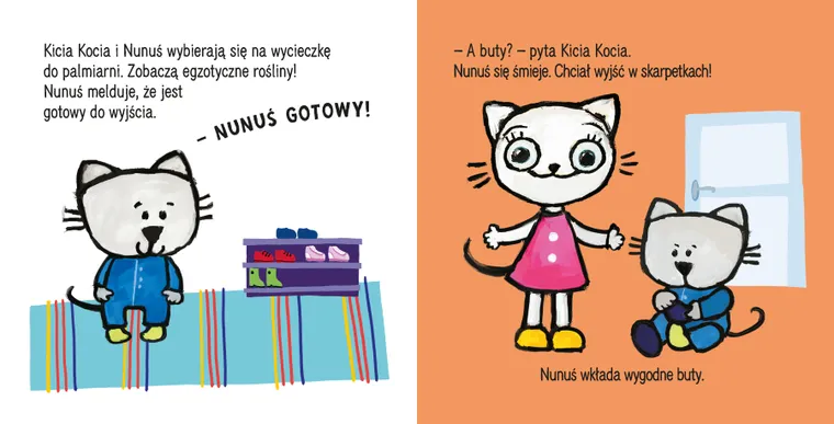 Kicia Kocia i Nunuś. Wycieczka do palmiarni