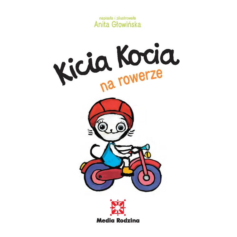 Kicia Kocia na rowerze