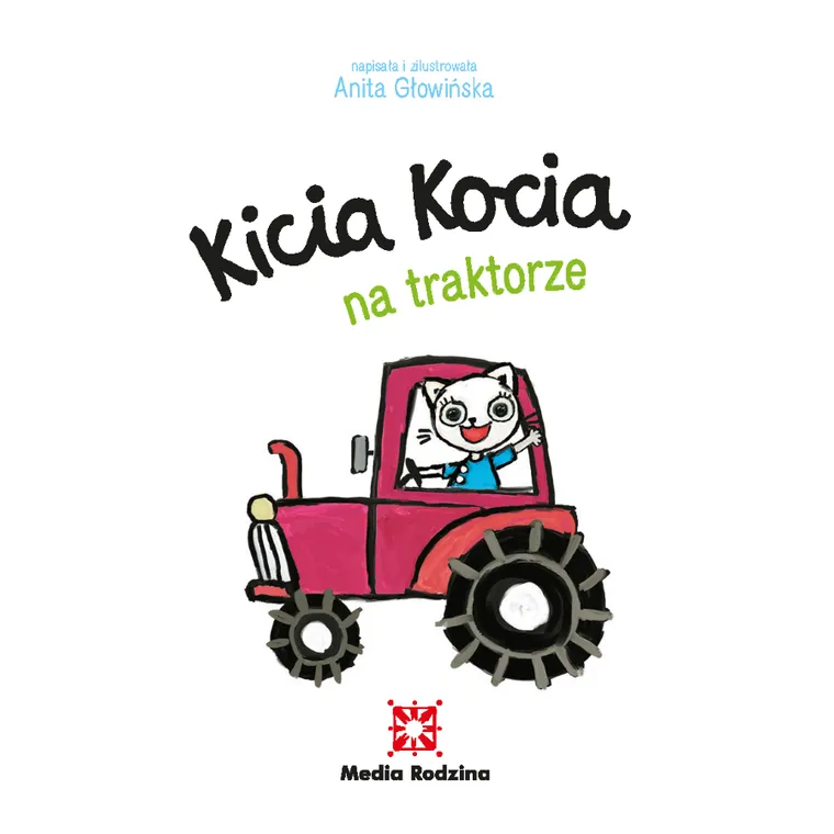 Kicia Kocia na traktorze