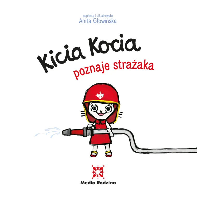 Kicia Kocia poznaje strażaka