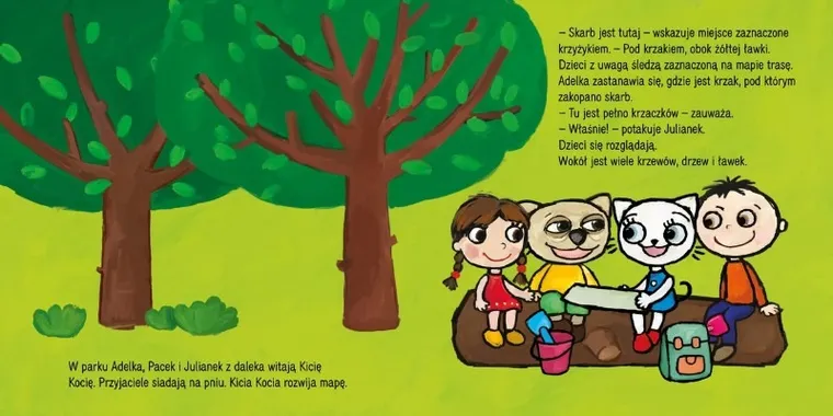 Kicia Kocia. Wyprawa po skarb