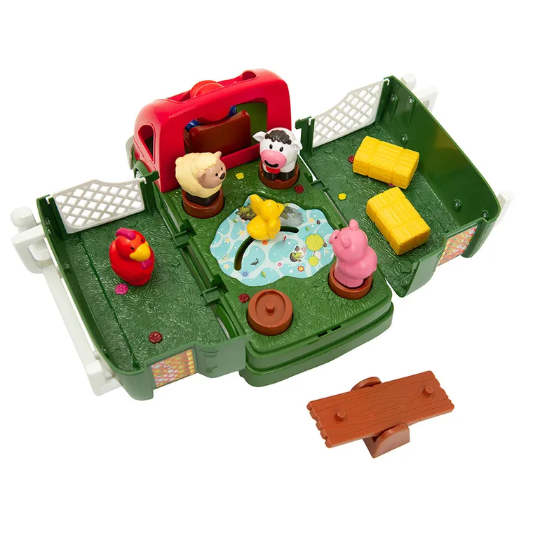 Kiddieland, Kamper farma, pojazd z figurkami, światło i dźwięk