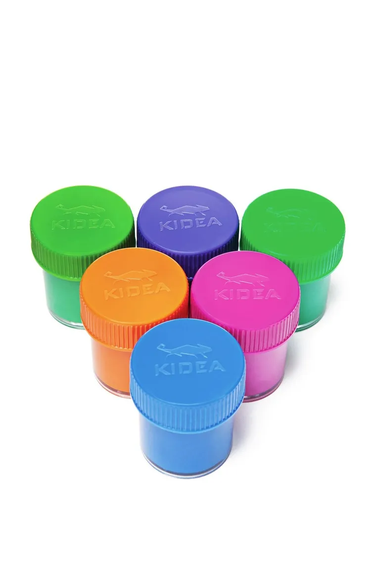 Kidea, farby plakatowe, 20 ml, 12 kolorów