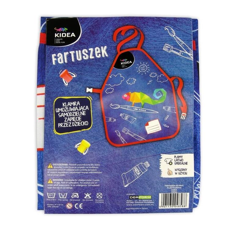 Kidea, fartuszek do prac plastycznych