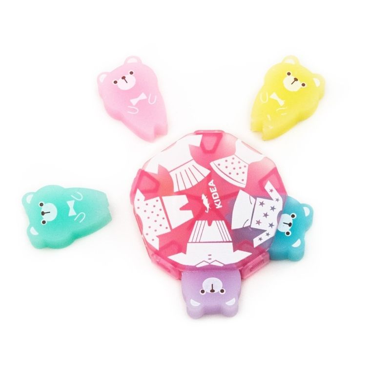 Kidea, gumki do ścierania, zapachowe, 5 szt.