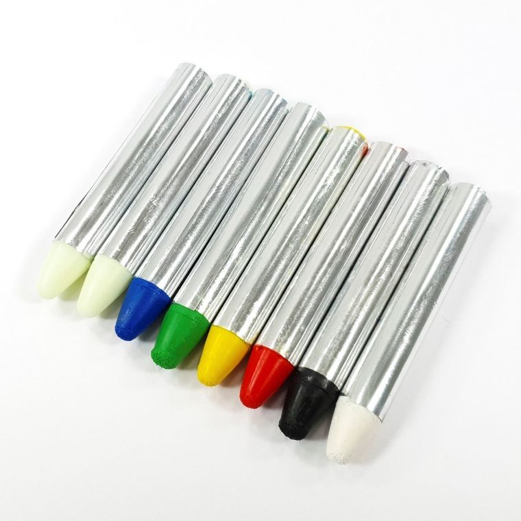 Kidea, kredki do twarzy, świecące w ciemności, 8 szt.