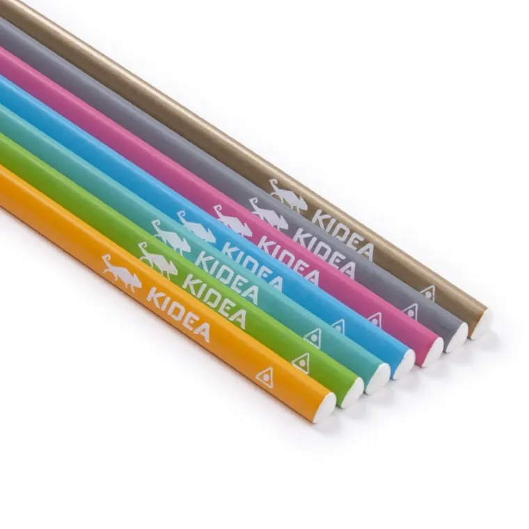 Kidea, kredki ołówkowe trójkątne, w metalowym pudełku, pastelowe, 36 kolorów