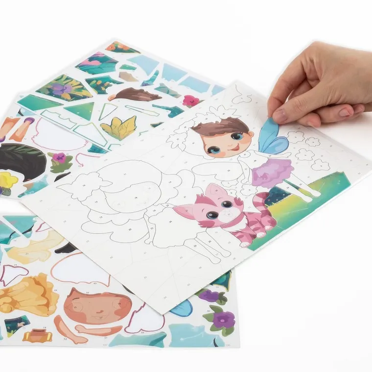 Kidea, Magic, wyklejanka po numerach