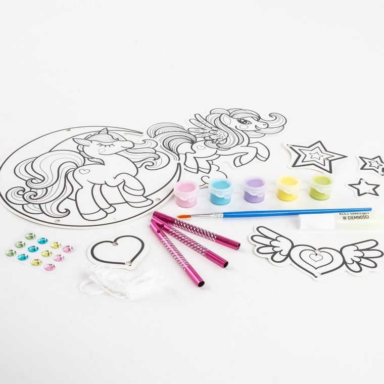 Kidea, Magiczne dzwonki wietrzne, świecące w ciemności, zestaw kreatywny