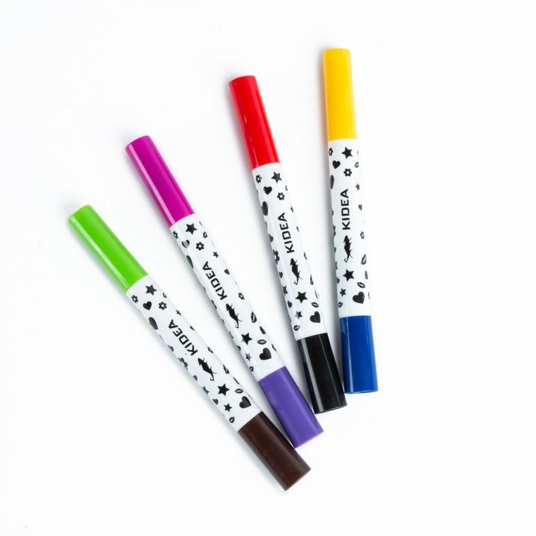 Kidea, magiczne flamastry ze stempelkami