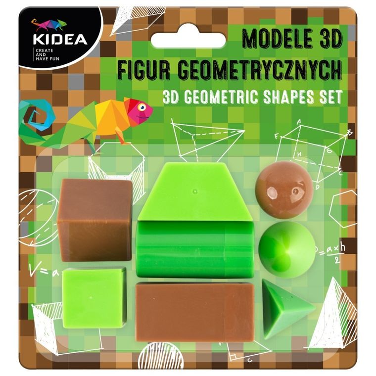 Kidea, modele 3D figur geometrycznych