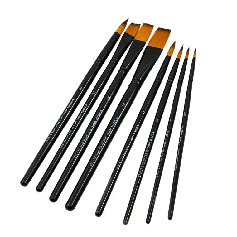 Kidea, pędzle premium, 8 szt.