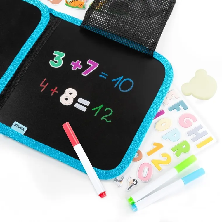 Kidea, podróżny zeszyt zabaw, zestaw kreatywny