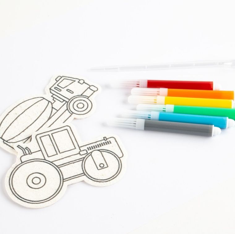 Kidea, Pojazdy, Magiczne karty aktywowane wodą, zestaw kreatywny