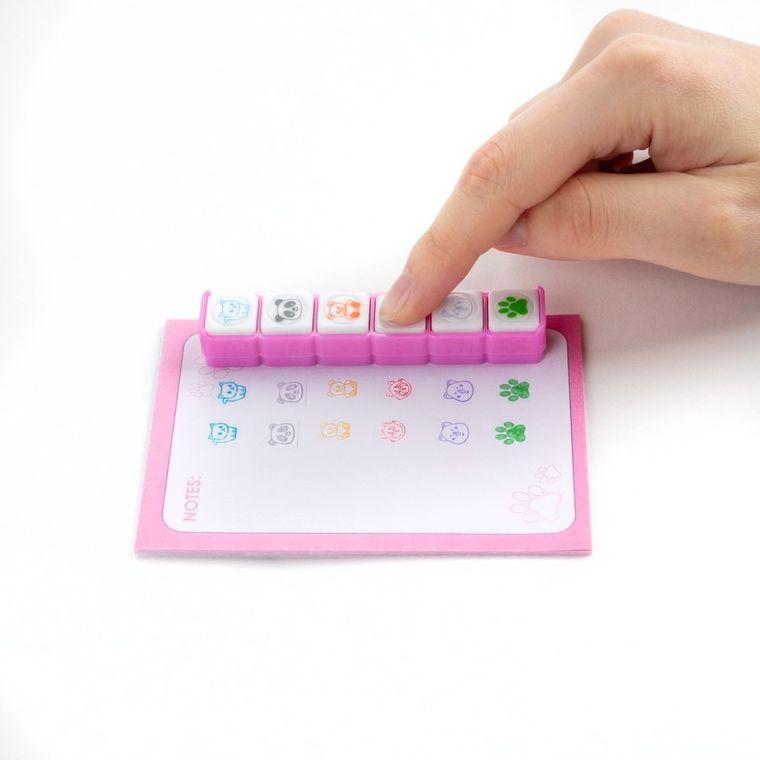 Kidea, Słodziaki, kompaktowe, 6 kolorów