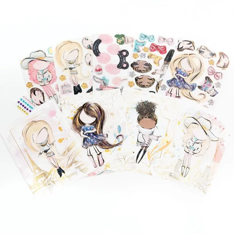 Kidea, stwórz własną księżniczkę, zestaw kreatywny