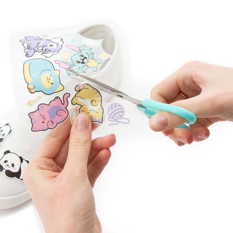 Kidea, tatuaże do obuwia, świecące w ciemności, cute