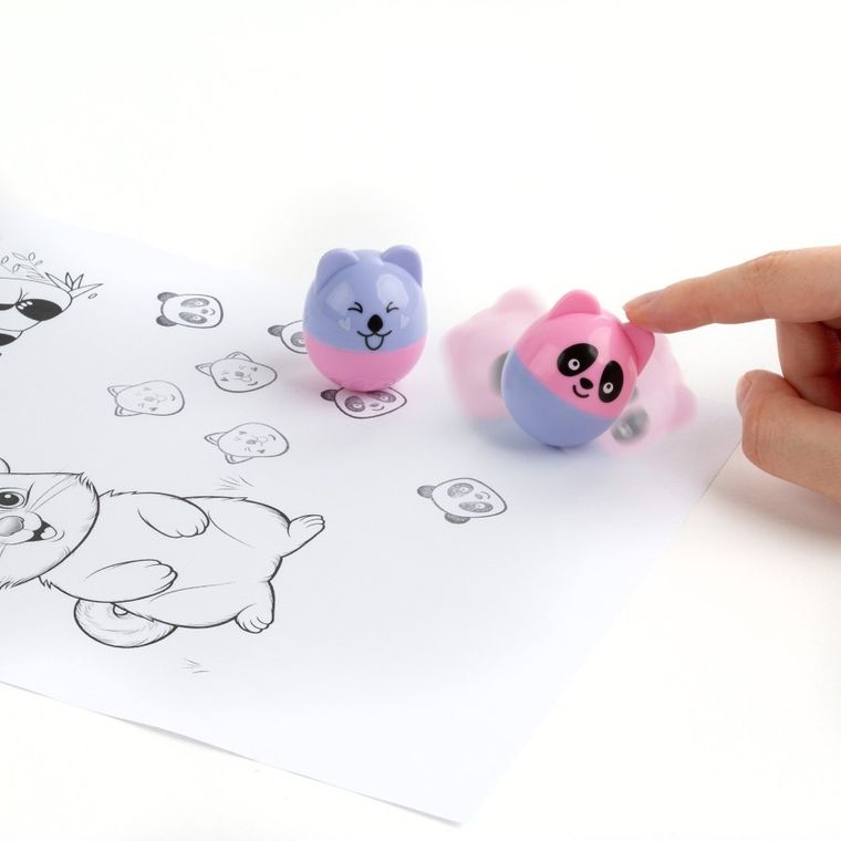 Kidea, Wańka Wstańka, stempelek, panda