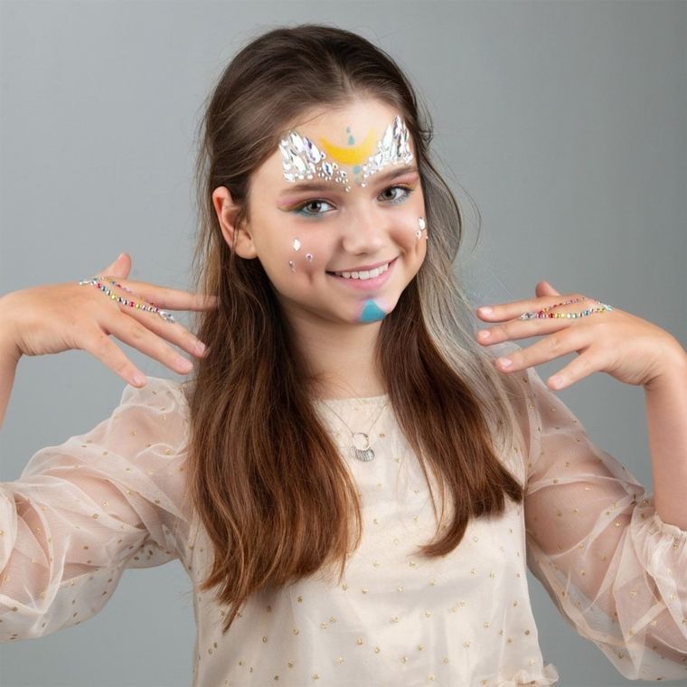 Kidea, Wróżka, farbki do twarzy z diamentami